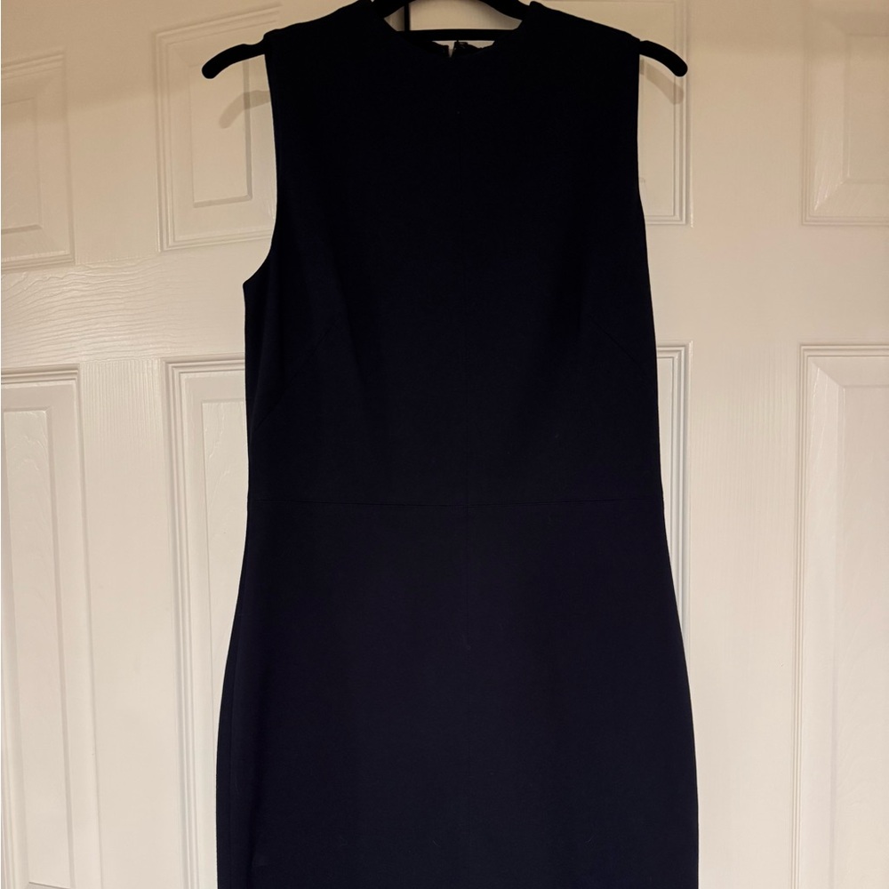 TTahari Navy Blue blue dress perfect for work size 4
